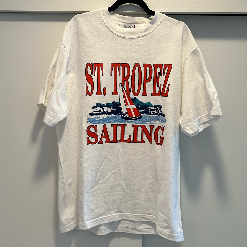 St. Tropez Red and Blue Sailing Tee